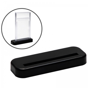 PSA Card Slab Display Stand - Acrylic Base for Graded Sports Cards (NBA, Football, Baseball) 
