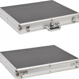 Aluminum Alloy Display Case with Lockable Lid 