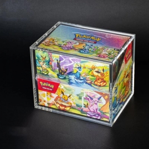 acrylic display case for pokemon mini tin