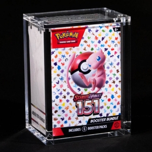 Booster Bundle Premium UV Acrylic Display Case 