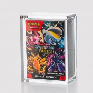 Booster Bundle Premium UV Acrylic Display Case 