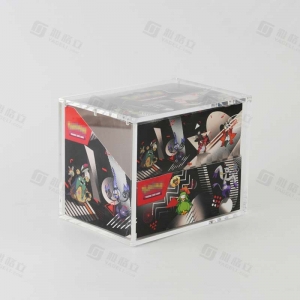 Wholesale pokemon mini 8 tin acrylic case 