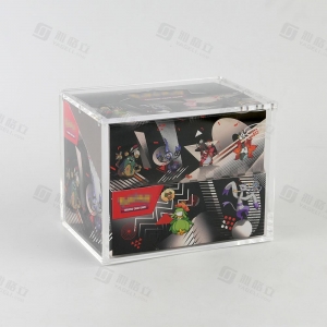 uv protection acrylic pokemon mini tin case