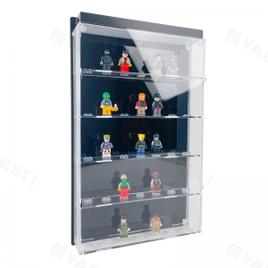 Illuminated Acrylic Display Case for LEGO Minifigures 