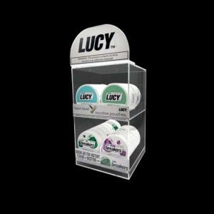 Acrylic Display Rack for Nicotine Pouches 