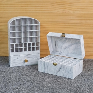 acrylic oil bottle organizer