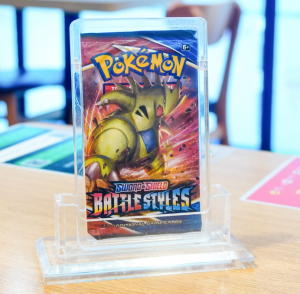 Acrylic Booster Pack Display Stand for TCG (Pokémon/Yugioh/Magic) 
