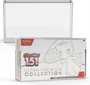 Premium Clear Acrylic pokemon 151 Case 