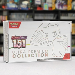Premium Clear Acrylic pokemon 151 Case 