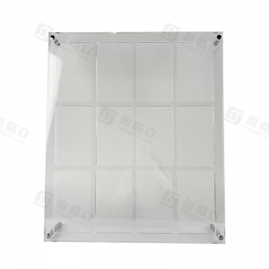 Acrylic PSA Card Display Stand with 12 - Slot Design 
