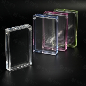 Colorful Acrylic PSA Card Display Box 