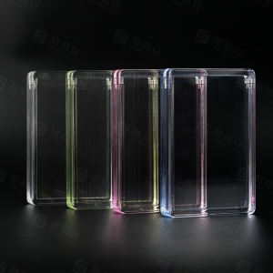 Colorful Acrylic PSA Card Display Box 