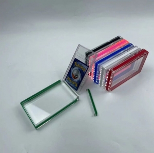 Clear Magnetic One Touch Card Holder 35pt 