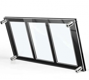 Clear Magnetic One Touch Card Holder 35pt 
