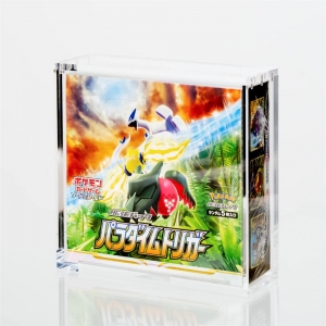 96% UV resistance Acrylic Japanese Pokemon booster box 
