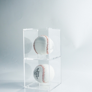 Acrylic baseball case