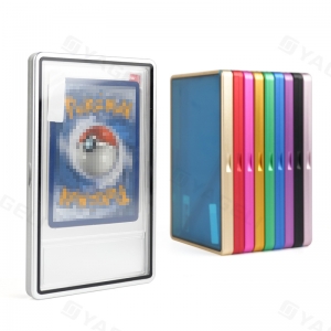 Multi Color Magnetic Metal PSA Graded Card Protective Case 