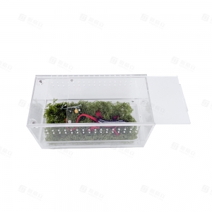 Acrylic Drawer-Style Reptile Pet Carrier 