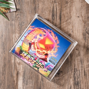 97% UV Acrylic Japanese Pokemon booster box 