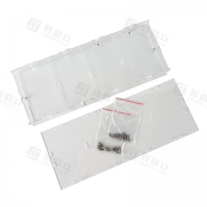 Detachable 4 Slots Acrylic Pokemon Mini tin display box 