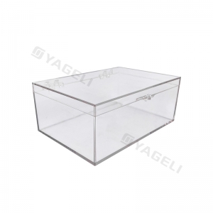 Clear Acrylic Snack Storage Box 