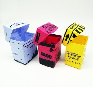 sleeved card storage box