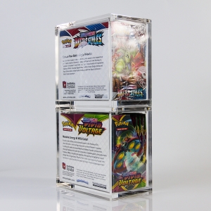 Pokémon TCG Acrylic Stackable Booster Box Protector & Display Case 