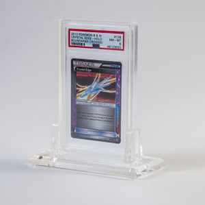 Acrylic PSA Card Slab Trophy Display Stand for Graded TCG Cards 