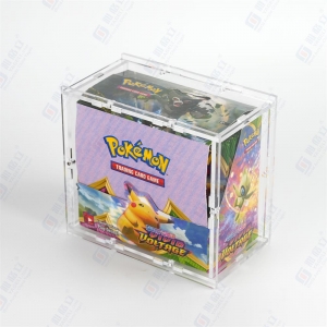 removable acrylic pokemon booster case