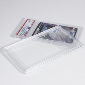 Clear Acrylic Protective Case for Graded TCG Card Slabs (PSA/BGS Compatible) 