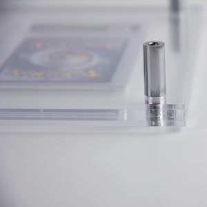 3-Slot Acrylic Display Stand for Graded TCG Card Slabs (PSA/BGS Compatible) 