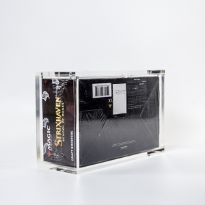 Clear Acrylic Protective Display Case for Magic: The Gathering Booster Boxes 