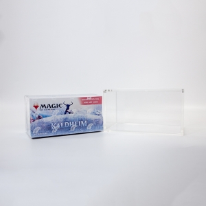 Acrylic UV-Resistant Magic: The Gathering Draft Booster Display Case 