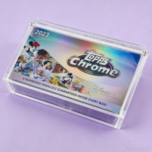 Acrylic Case for Disney Chrome Hobby Box 