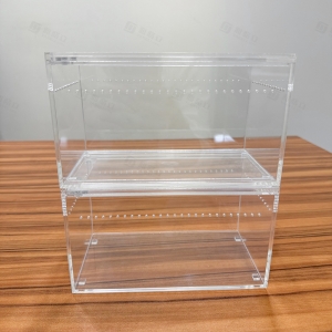 UV-Resistant Stackable Acrylic Pet Enclosure 