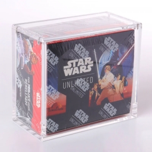 acrylic booster box display case