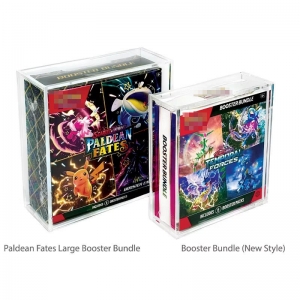 pokemon paldean fates booster bundle protector 