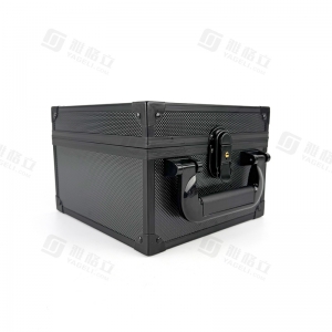 Handlebar-Style Aluminum Top open rigid Storage Case with Lock