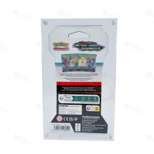 UV-Resistant Acrylic Pokémon Blister Pack Display Frame 
