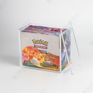 acrylic pokemon booster box case