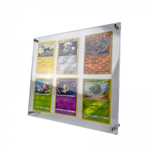 6 Slots Trading Cards Display Frame 