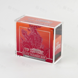 Premium Elite Trainer Box Display Case Manufacturer