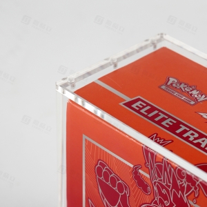 Premium Elite Trainer Box Display Case Manufacturer 