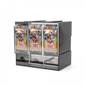 3 slot booster pack dispenser