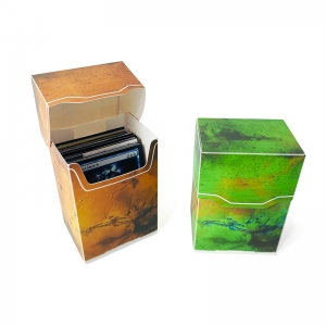 Custom Printed PP Deck Box Colored Trading Card Storage Case 