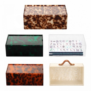 Custom Acrylic Mahjong Storage Box 