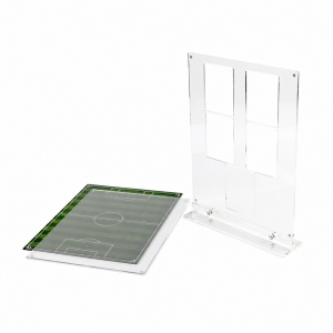 Football Field Background Magnetic Acrylic Sports Card Display Frame 