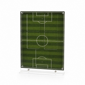 Football Field Background Magnetic Acrylic Sports Card Display Frame 