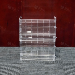 Clear Acrylic 6-Slot Booster Pack Dispenser Trading Card Pack Display & Organizer 
