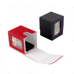 YAGELI PU Leather Card Deck Box 